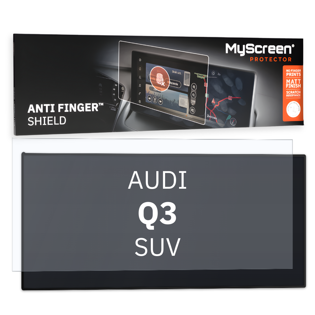 MyScreen Anti Finger Shield Dashboard, Schutz des Bildschirms vor Fingerabdrücken und Reflexionen, satiniert, matt